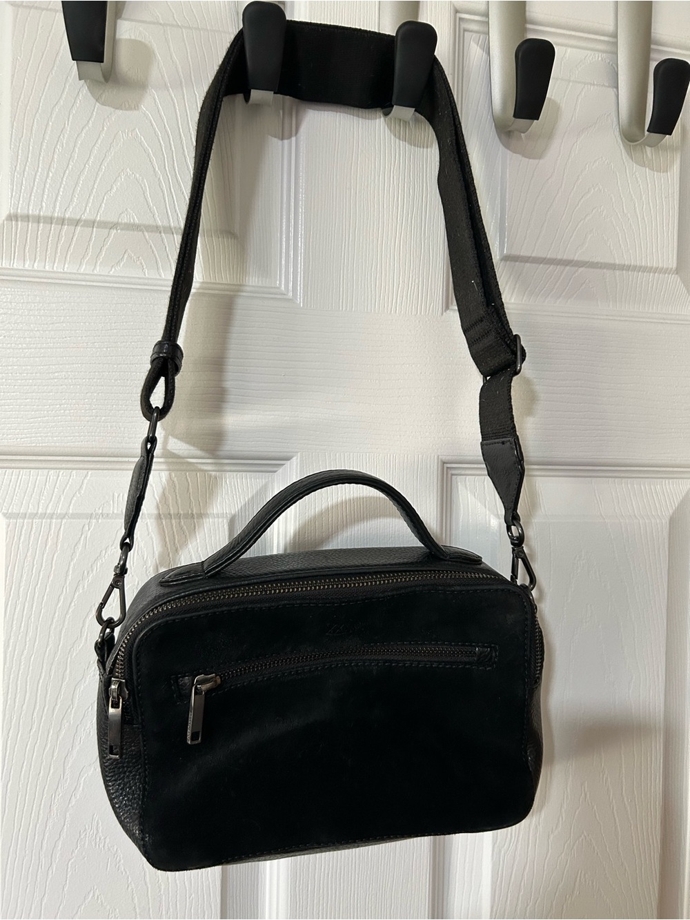 EleaMBG Crossbody Bag, Suede Mix by Markberg